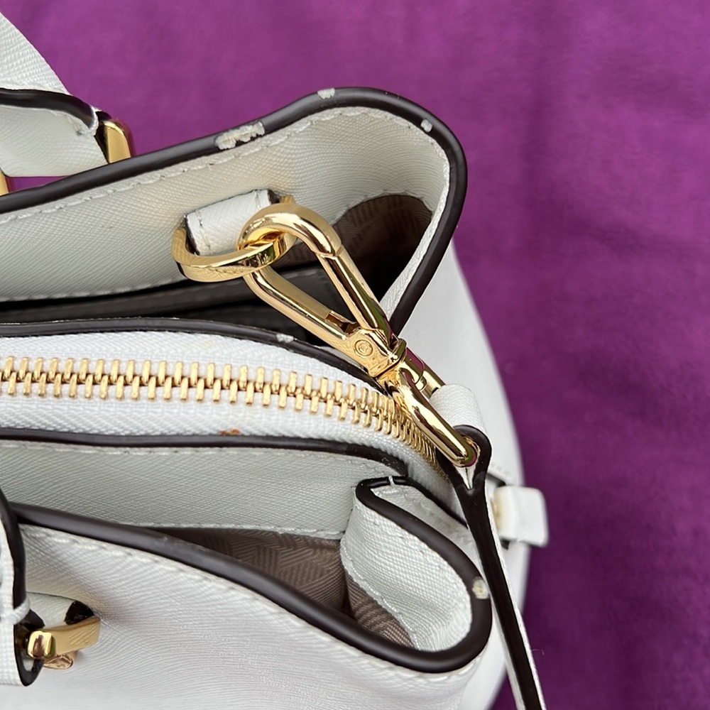 MICHAEL KORS - Saffiano Leather - White - Satchel - Picture 16 of 16